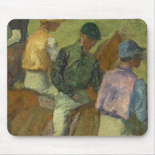 Alfombrilla De Ratón Edgar Degas el   cuatro jinetes