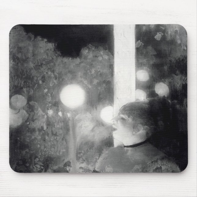 Alfombrilla De Ratón Edgar Degas el | el concierto del café (Frente)