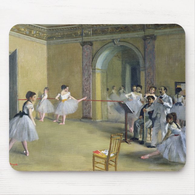 Alfombrilla De Ratón Edgar Degas el | el salón de la danza (Frente)