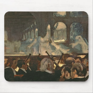 Alfombrilla De Ratón Edgar Degas el la escena del ballet, la ópera d