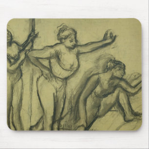 Alfombrilla De Ratón Edgar Degas el tres bailarines, c.1900