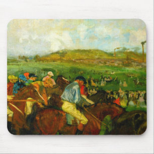 Alfombrilla De Ratón Edgar Degas Horseback Riding