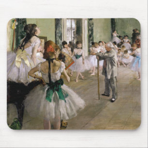 Alfombrilla De Ratón Edgar Degas - La Clase de Baile