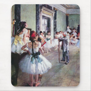 Alfombrilla De Ratón Edgar Degas - la clase de danza