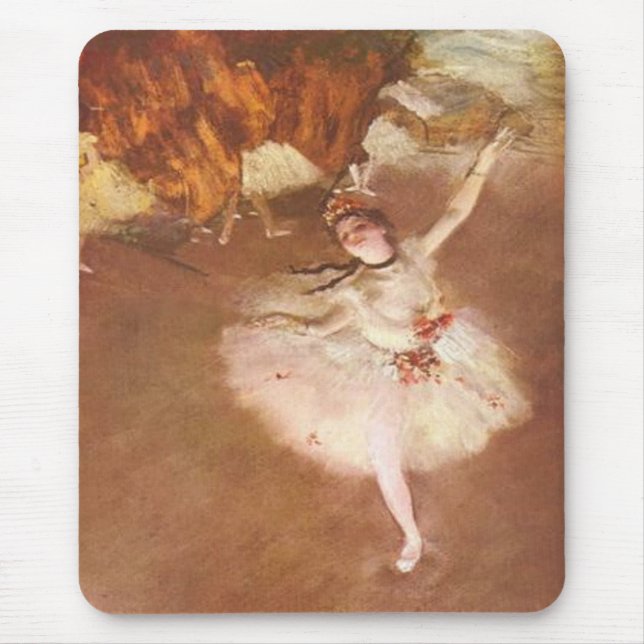 Alfombrilla De Ratón Edgar Degas La Estrella (Frente)