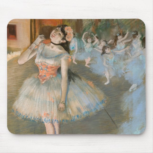 Alfombrilla De Ratón Edgar Degas - La estrella (Frente)