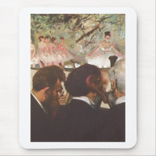 Alfombrilla De Ratón Edgar Degas - la lona del aceite de los bailarines