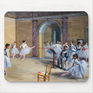 Alfombrilla De Ratón Edgar Degas - Salón de baile, Ópera rue Le Peletie