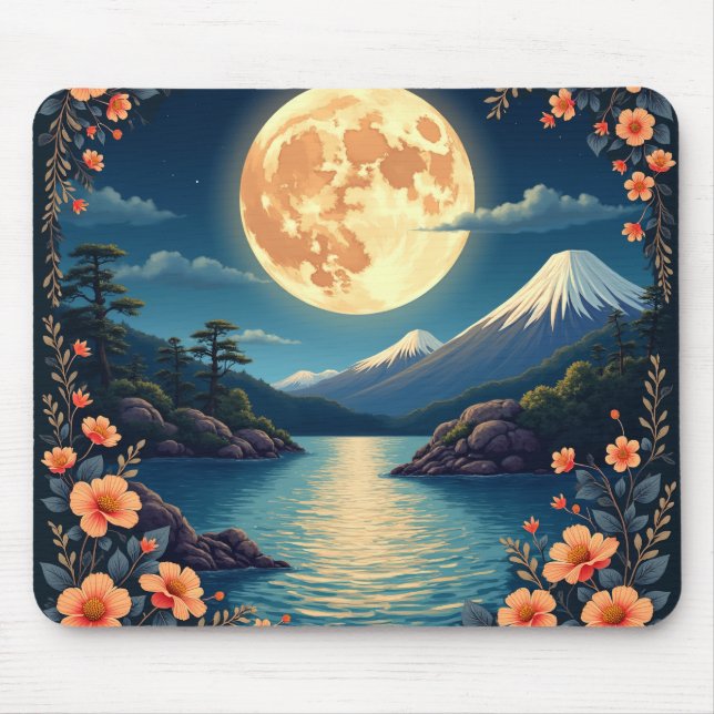 Alfombrilla De Ratón Edición de luz de luna de Mousepad (Frente)