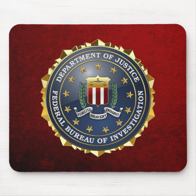 Alfombrilla De Ratón Edición especial del FBI [200] (Frente)