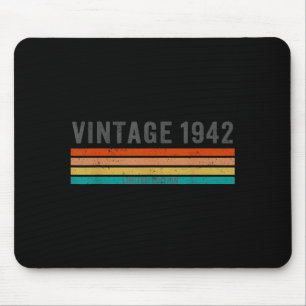 Alfombrilla De Ratón Edición Limitada Vintage 1942 - Regalo de cumpleañ