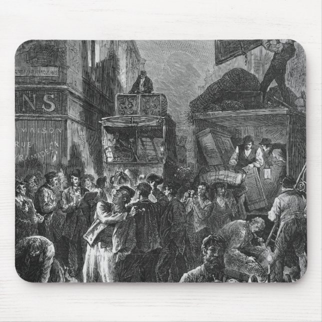 Alfombrilla De Ratón Edificio de la avenida de l'Opera (Frente)