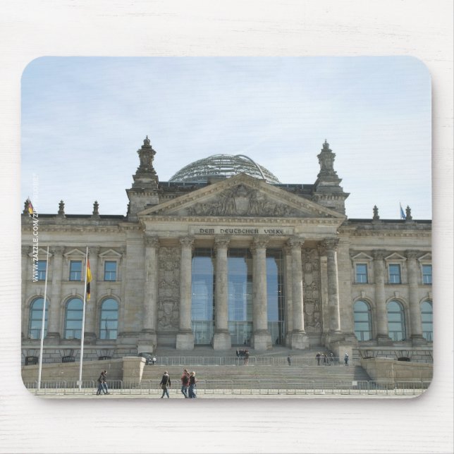 Alfombrilla De Ratón Edificio del Reichstag en Berlín (Frente)