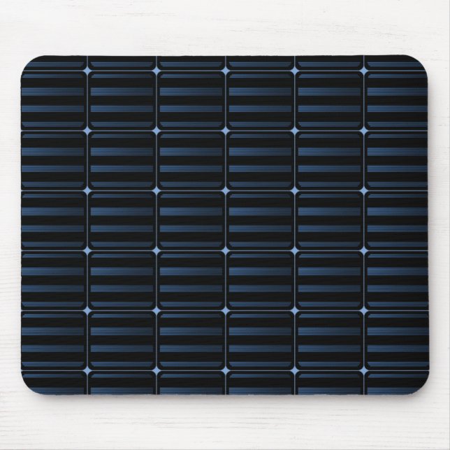 Alfombrilla De Ratón Edificio Retro Bloquea Mousepad, Azul Oscuro (Frente)