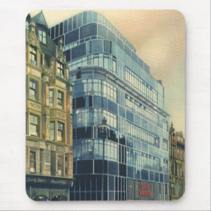 Alfombrilla De Ratón Edificio Vintage Daily Express en Fleet Street