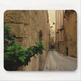 Alfombrilla De Ratón Edificios Y Entrenadores Medievales De La Calle Ce