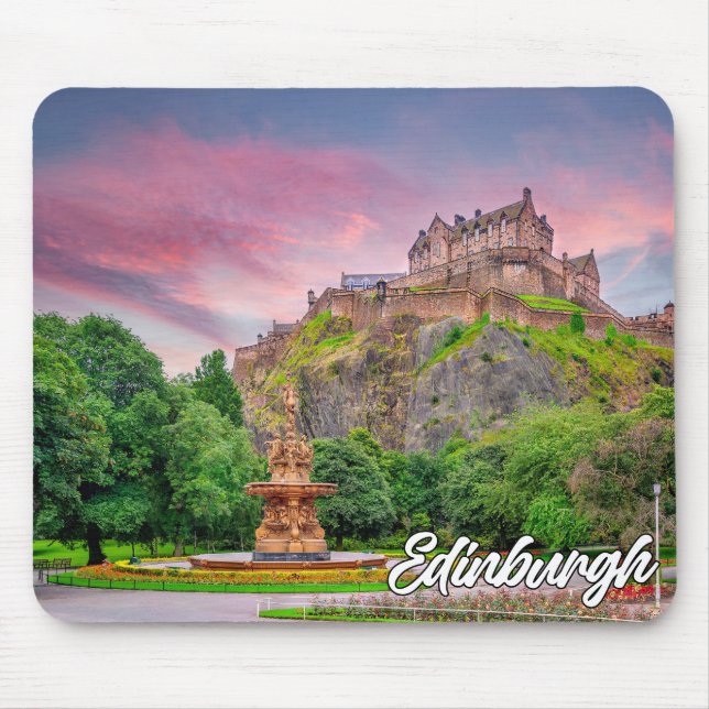 Alfombrilla De Ratón Edimburgo, Escocia, Reino Unido (Frente)
