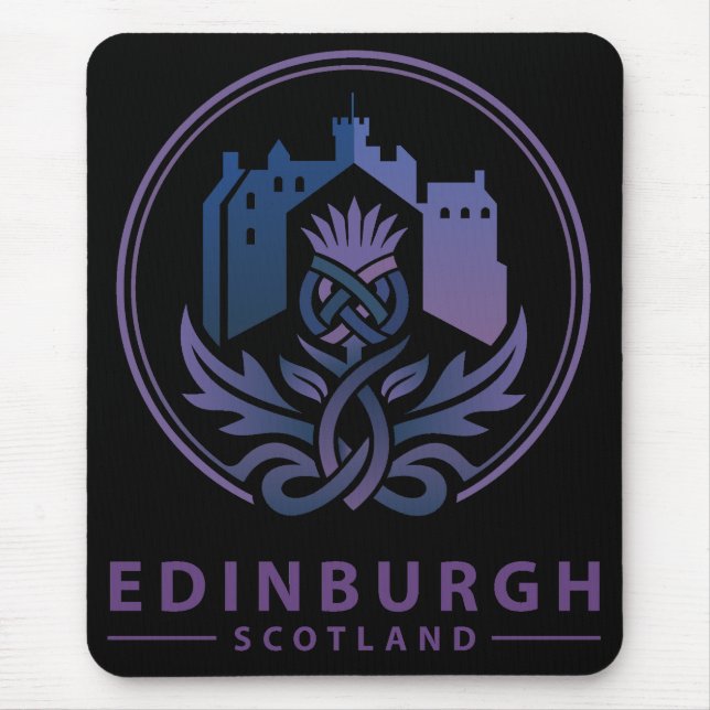 Alfombrilla De Ratón Edinburgh Scotland United Kingdom (Frente)