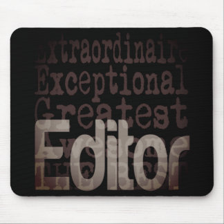 Alfombrilla De Ratón Editor Extraordinario