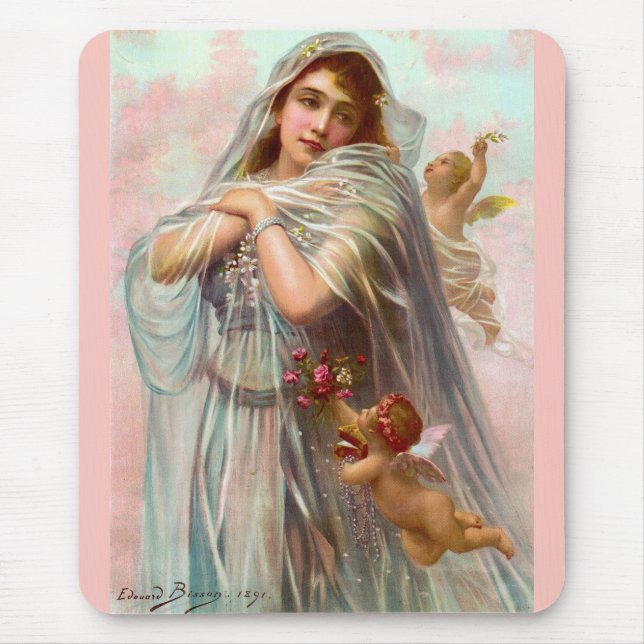 Alfombrilla De Ratón Edouard Bisson La Fiancée De 1891 (Frente)