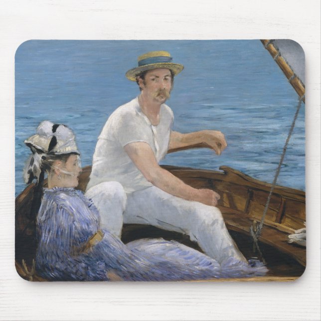 Alfombrilla De Ratón Edouard Manet - Bote (Frente)
