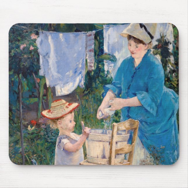 Alfombrilla De Ratón Edouard Manet - Laundry (Frente)