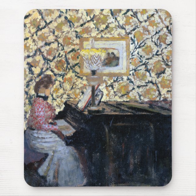 Alfombrilla De Ratón Édouard Vuillard Misia en el piano (Frente)