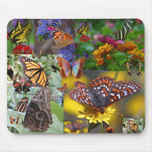 Alfombrilla De Ratón ¡EDREDÓN DE LA MARIPOSA! Mousepad (Frente)