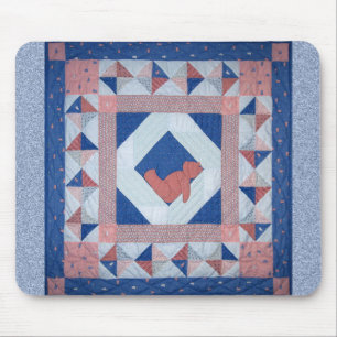 Alfombrilla De Ratón Edredón soñoliento del oso