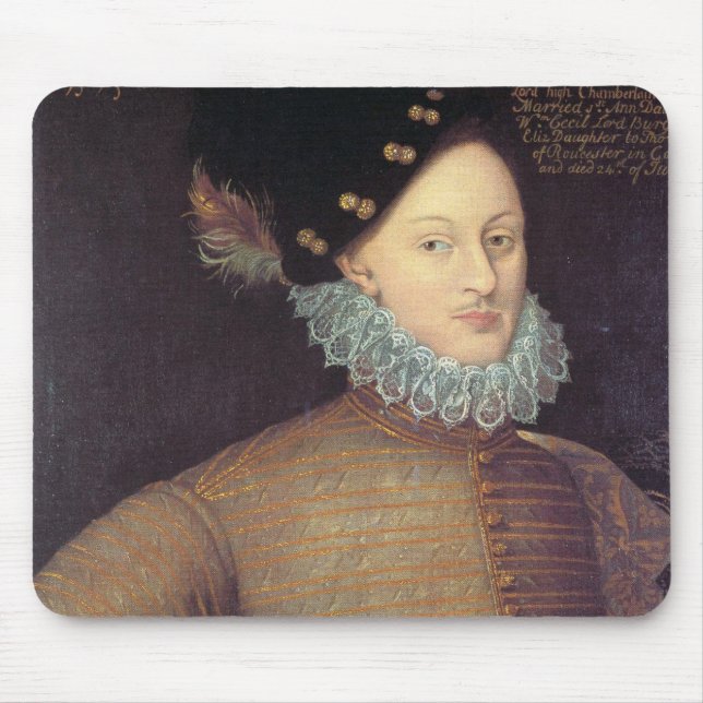 Alfombrilla De Ratón Edward de Vere, 17mo conde de Oxford (Frente)