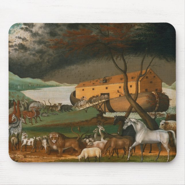 Alfombrilla De Ratón Edward Hicks - El Arca de Noah (Frente)