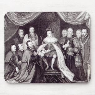 Alfombrilla De Ratón Edward VI que concede la carta