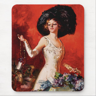 Alfombrilla De Ratón Edwardian Glamour Chica