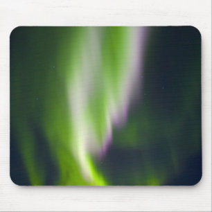 Alfombrilla De Ratón EE.UU., Alaska, Chena Hot Springs. Aurora Boreal