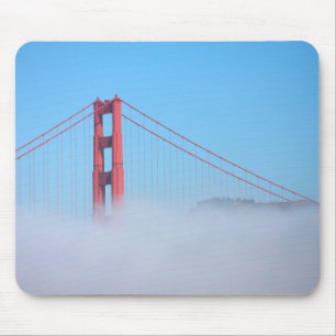 Alfombrilla De Ratón EE. UU., California. Puente Golden Gate por la mañ