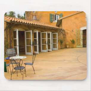 Alfombrilla De Ratón EE. UU., California, Valle de Sonoma, Patio en Via