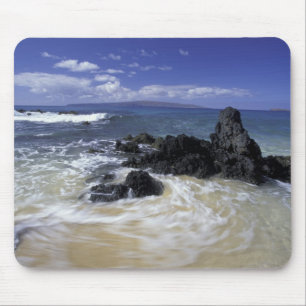 Alfombrilla De Ratón EE. UU., Hawái, Maui, Maui, playa Makena, surf