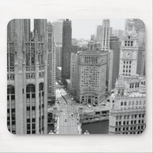 Alfombrilla De Ratón EE.UU., IL, Chicago, Loop from Hotel