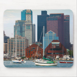 Alfombrilla De Ratón EE.UU., Massachusetts. Esquina costera de Boston
