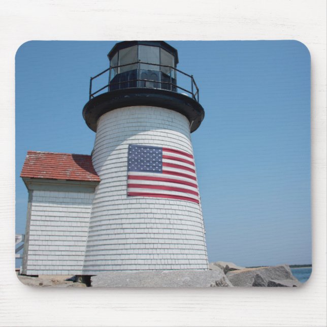 Alfombrilla De Ratón EE. UU., Massachusetts, Nantucket. Brant Point (Frente)