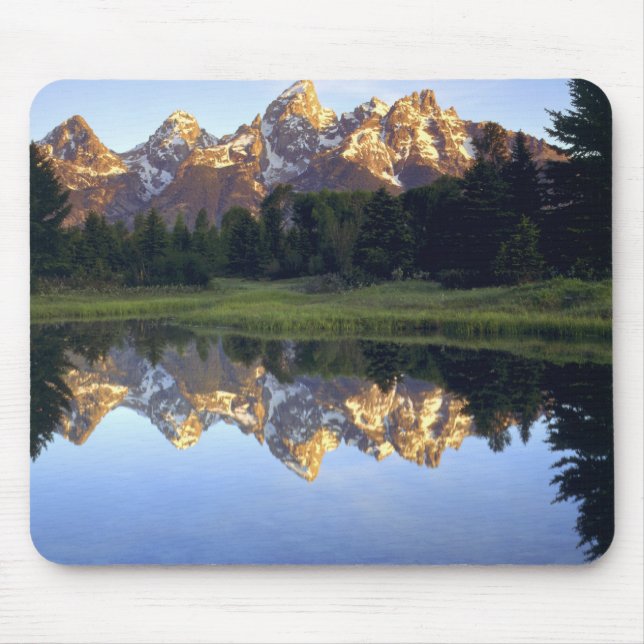 Alfombrilla De Ratón EE.UU., Wyoming, Parque Nacional Grand Teton. Gran (Frente)