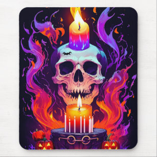 Alfombrilla De Ratón Eerie grin Skull