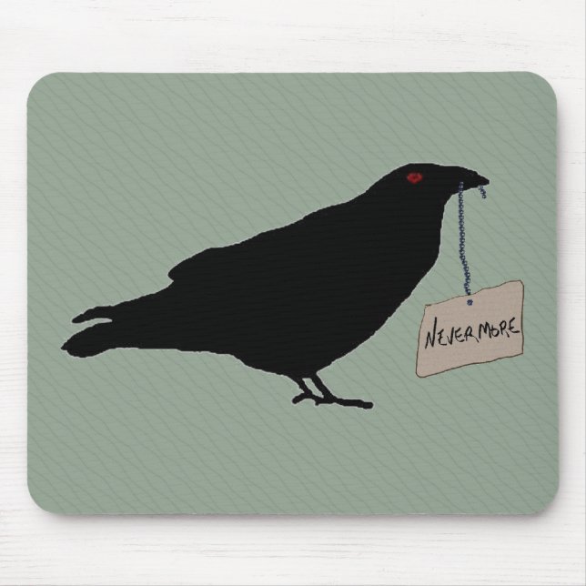 Alfombrilla De Ratón Eerie Raven Mousepad (Frente)