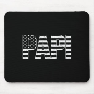 Alfombrilla De Ratón Eeuu Patriótico Papi Día del Padre Bandera America