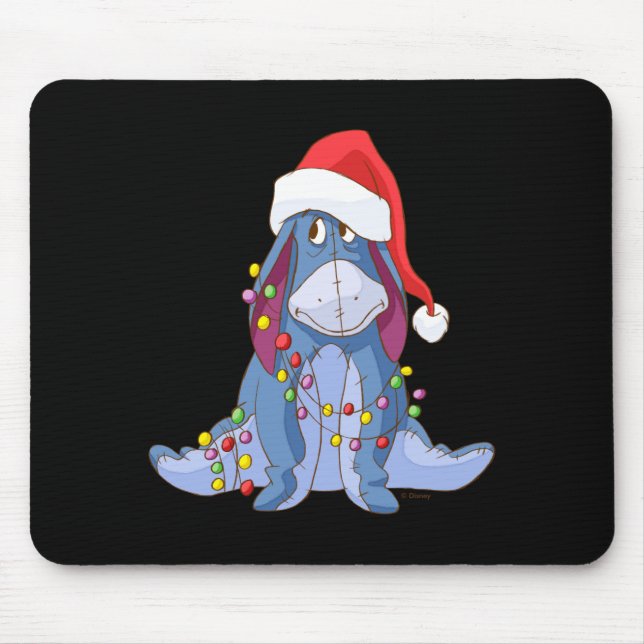 Alfombrilla De Ratón Eeyore Santa Claus  (Frente)