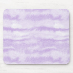 Alfombrilla De Ratón Efecto acuarela Tie-Dye pastel de lavanda