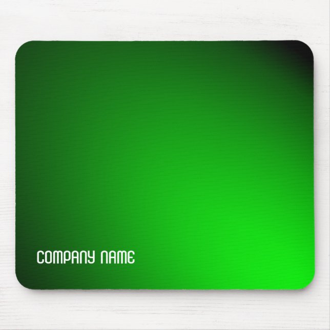 Alfombrilla De Ratón Efecto iluminado - Verde (Frente)
