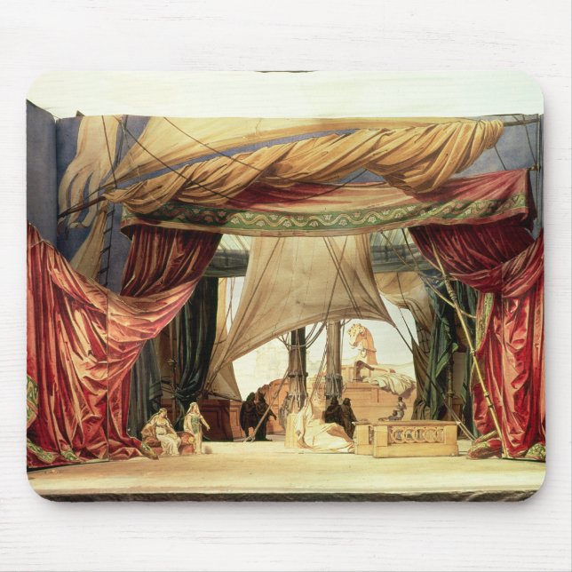 Alfombrilla De Ratón Efectúe el modelo para la ópera 'Tristan e Isolde (Frente)