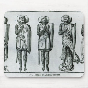 Alfombrilla De Ratón Efigies del caballero Templars