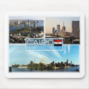 Alfombrilla De Ratón EG Egipto - El Cairo - Isla Gezira - Nilo -